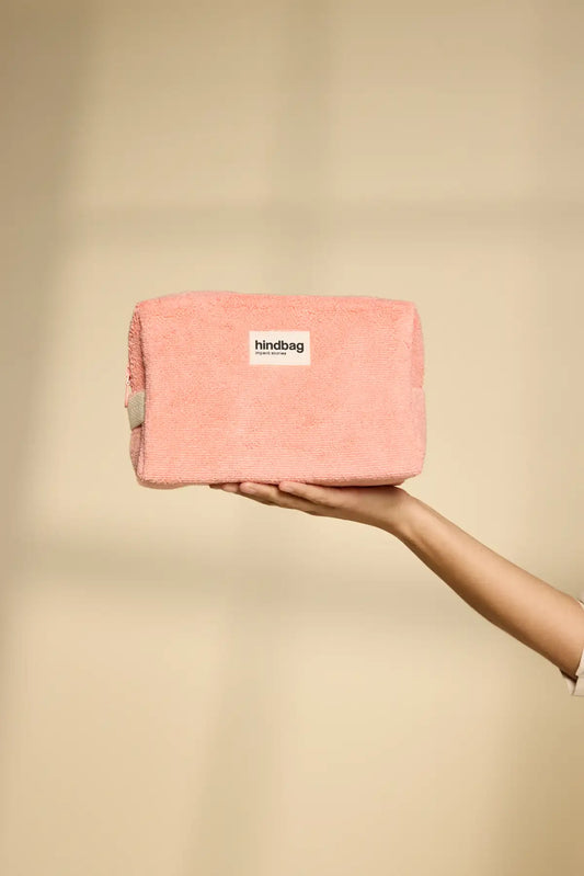Léon terry Coral Pink Toiletry Bag