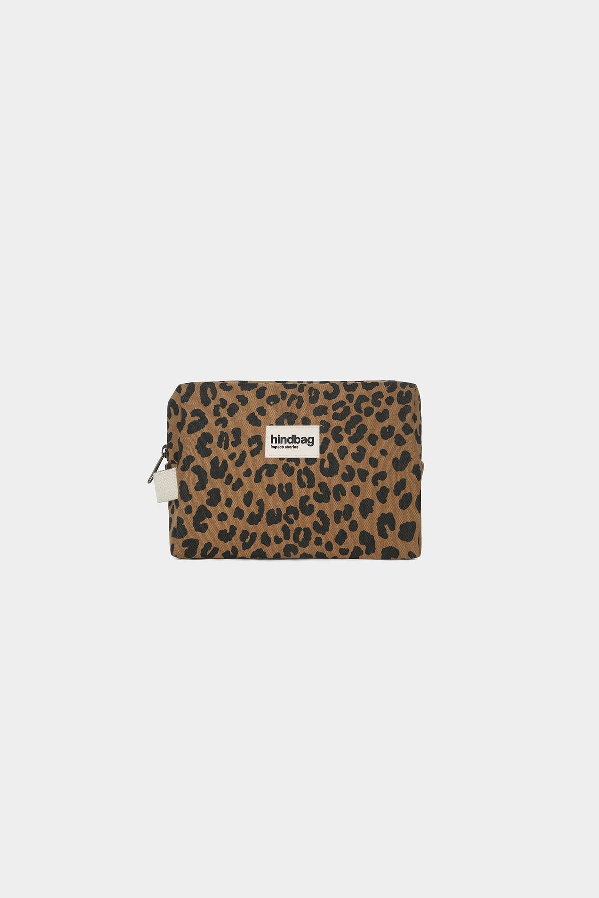 Leon Leopard cinnamon toiletry bag