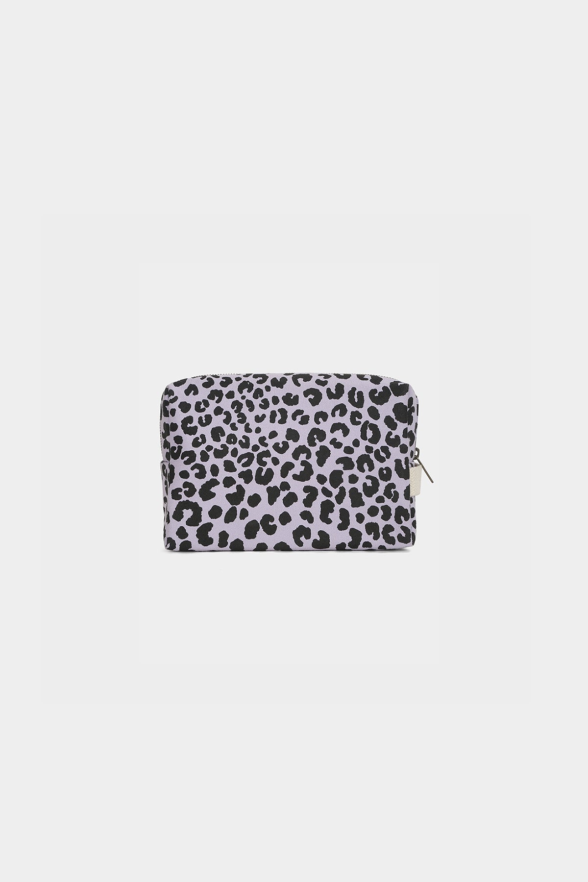 Léon Leopard Lilac Toiletry Bag