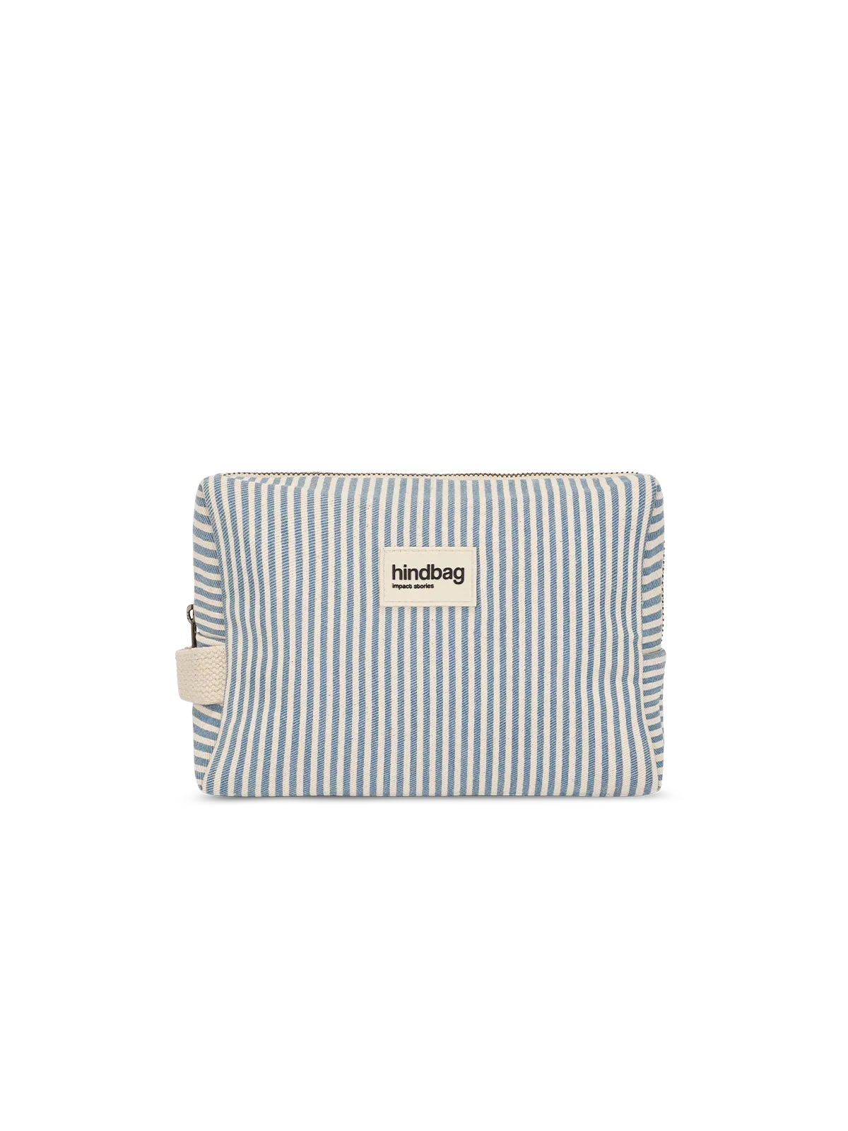 Leon Blue Stripes Toiletry Bag