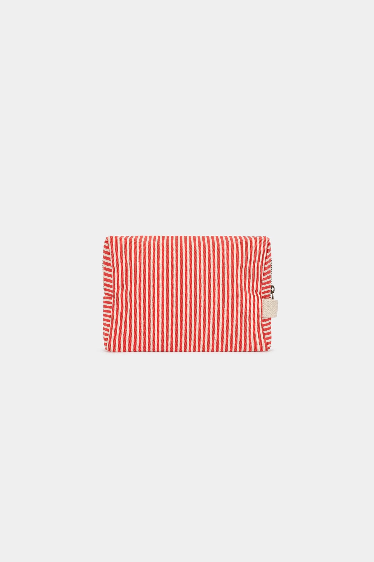 Leon red Stripes Toiletry Bag