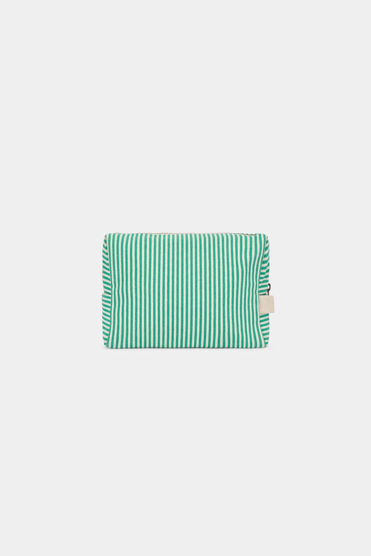Leon Green Stripes toiletry bag