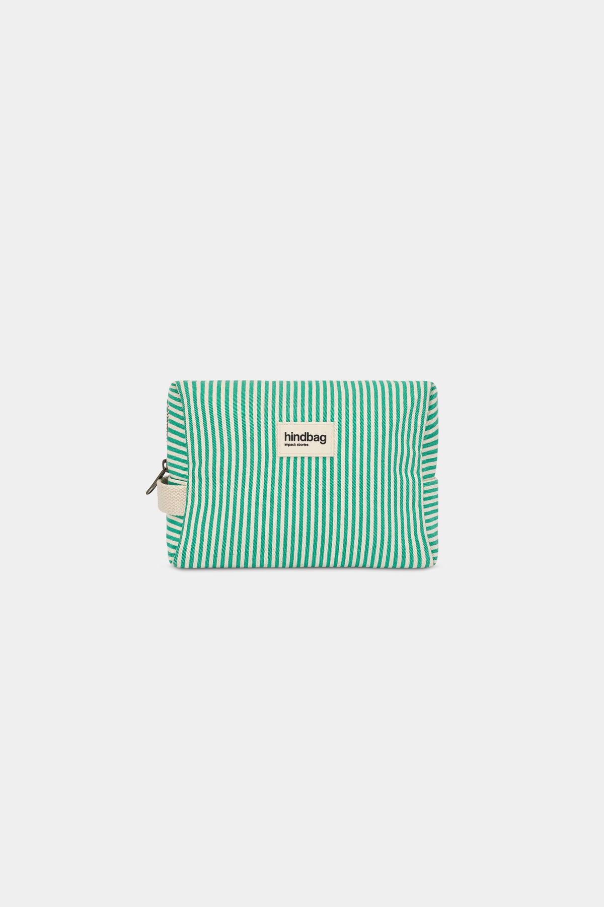Leon Green Stripes toiletry bag