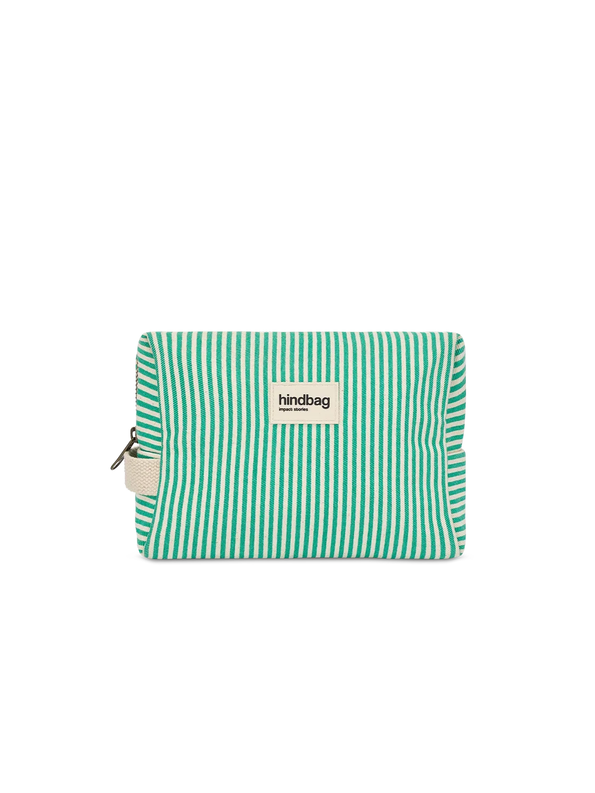 Leon Green Stripes toiletry bag