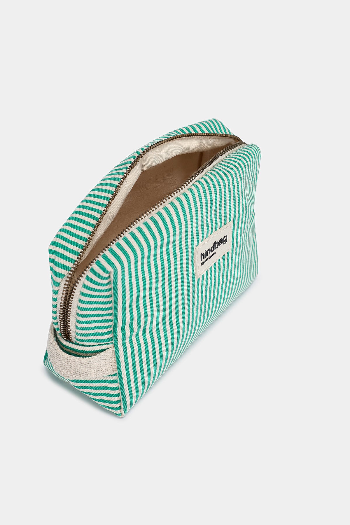 Leon Green Stripes toiletry bag