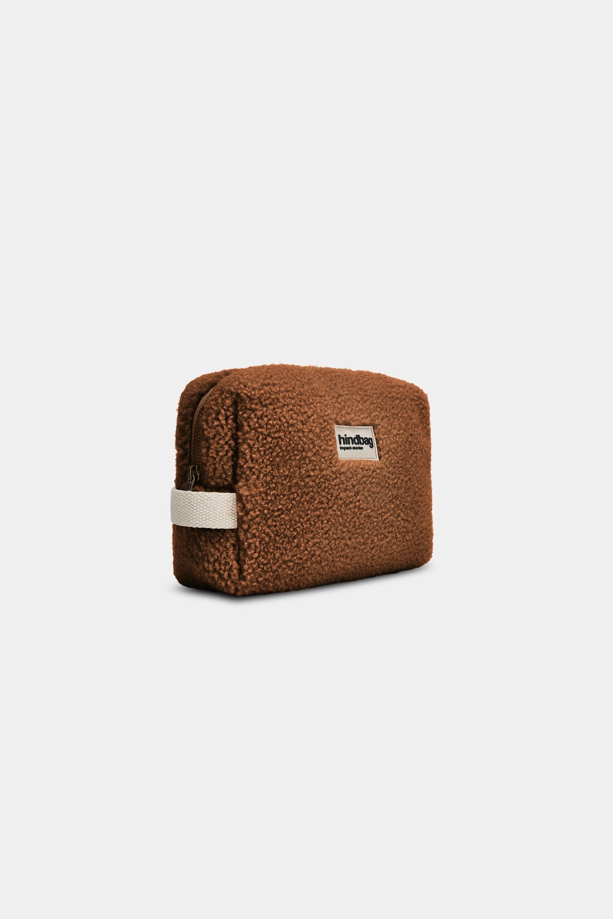 Léon Teddy Toiletry Bag in Brown