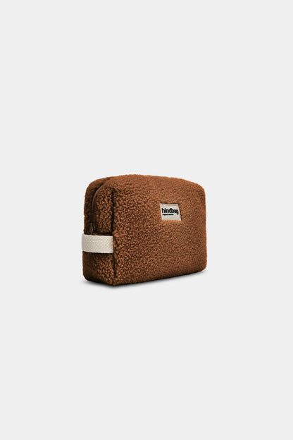 Léon Teddy Toiletry Bag in Brown