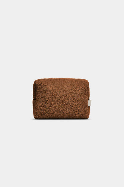 Léon Teddy Toiletry Bag in Brown