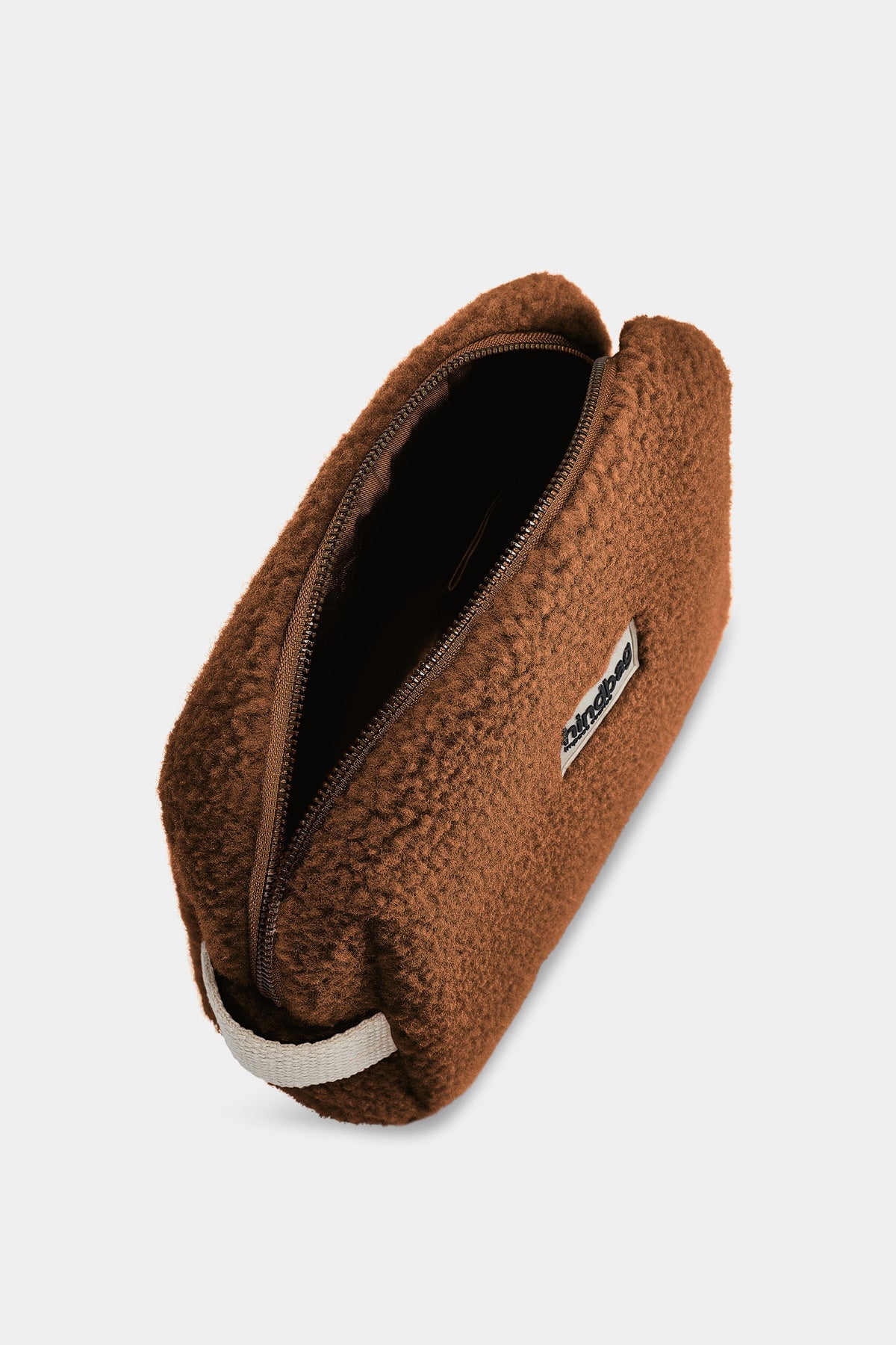 Léon Teddy Toiletry Bag in Brown