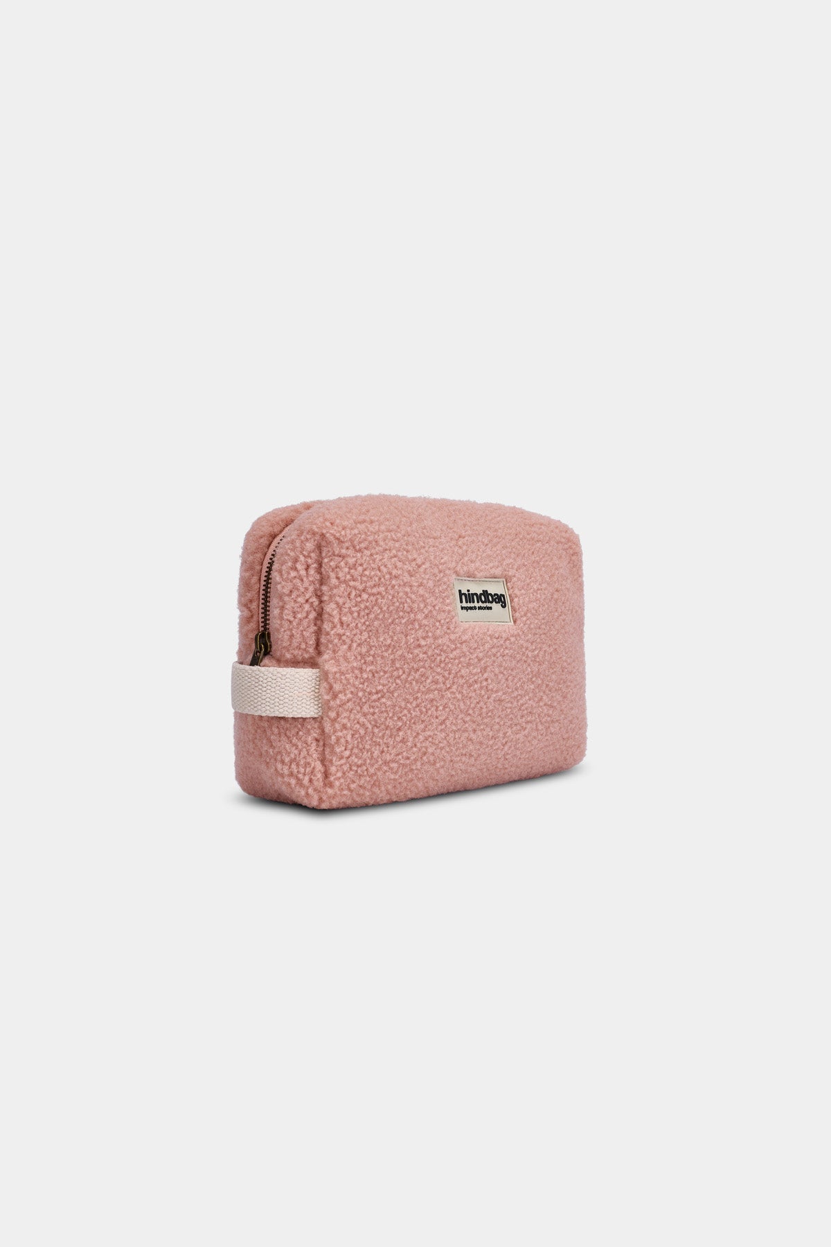 Léon Teddy Toiletry Bag in Powder Pink
