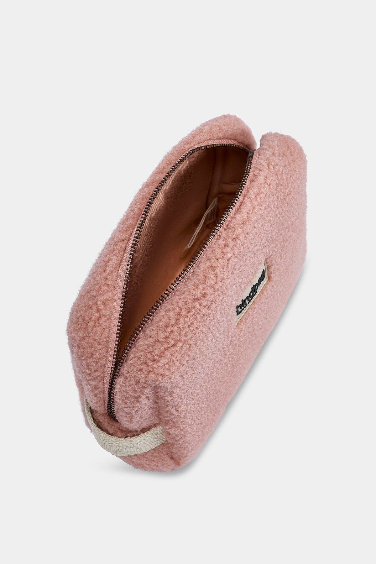 Léon Teddy Toiletry Bag in Powder Pink