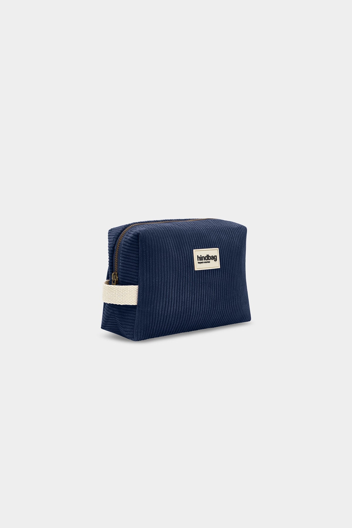 Leon Navy Corduroy Toiletry Bag