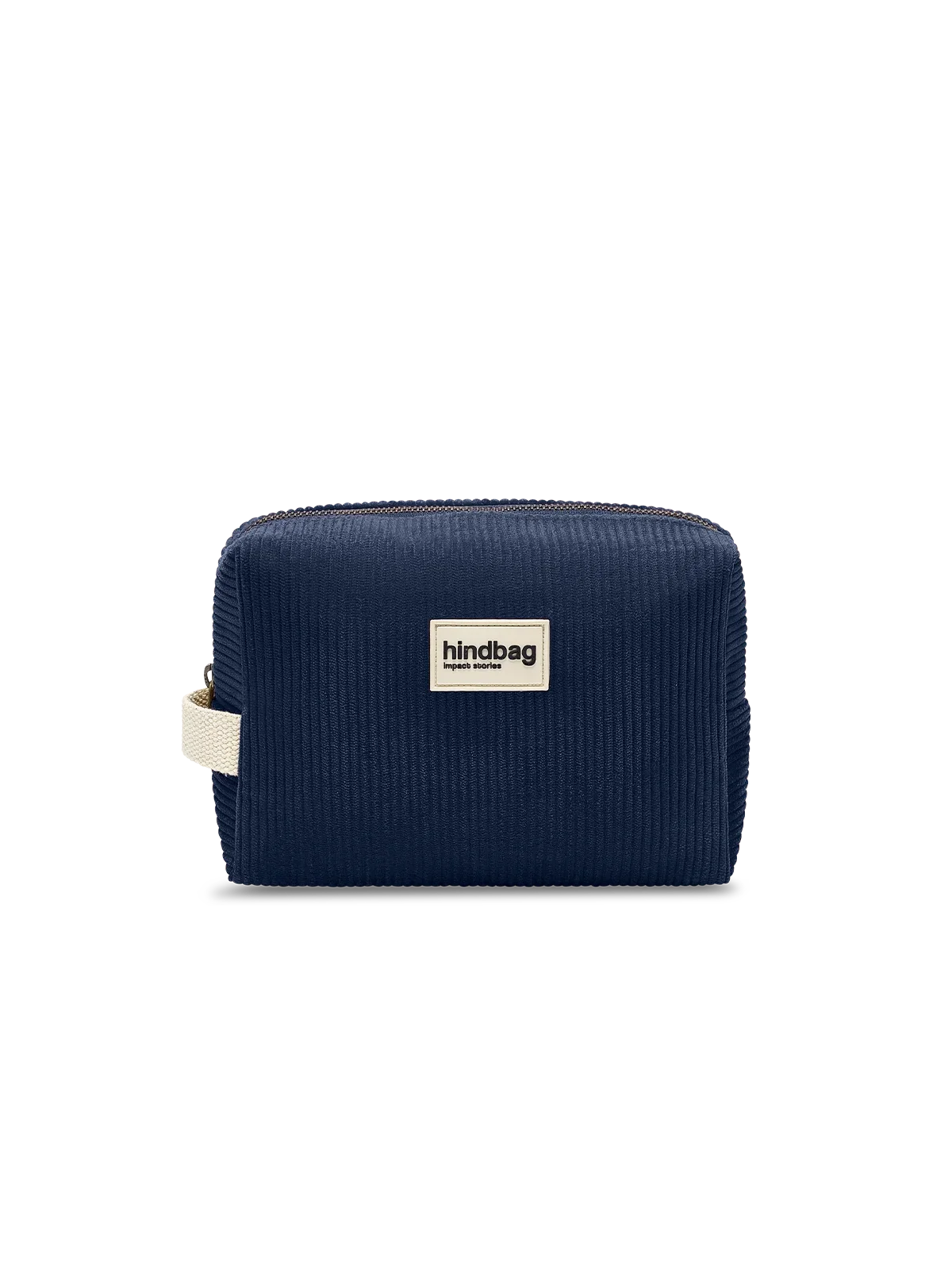 Leon Navy Corduroy Toiletry Bag