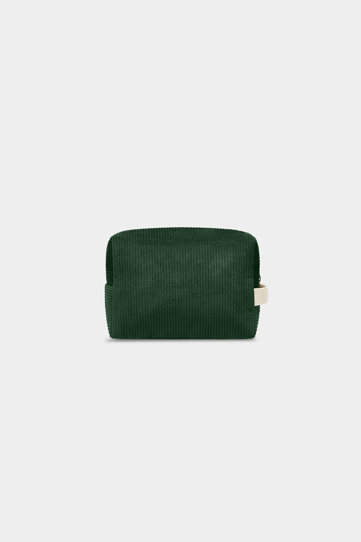 Leon Pine Green Corduroy Toiletry Bag