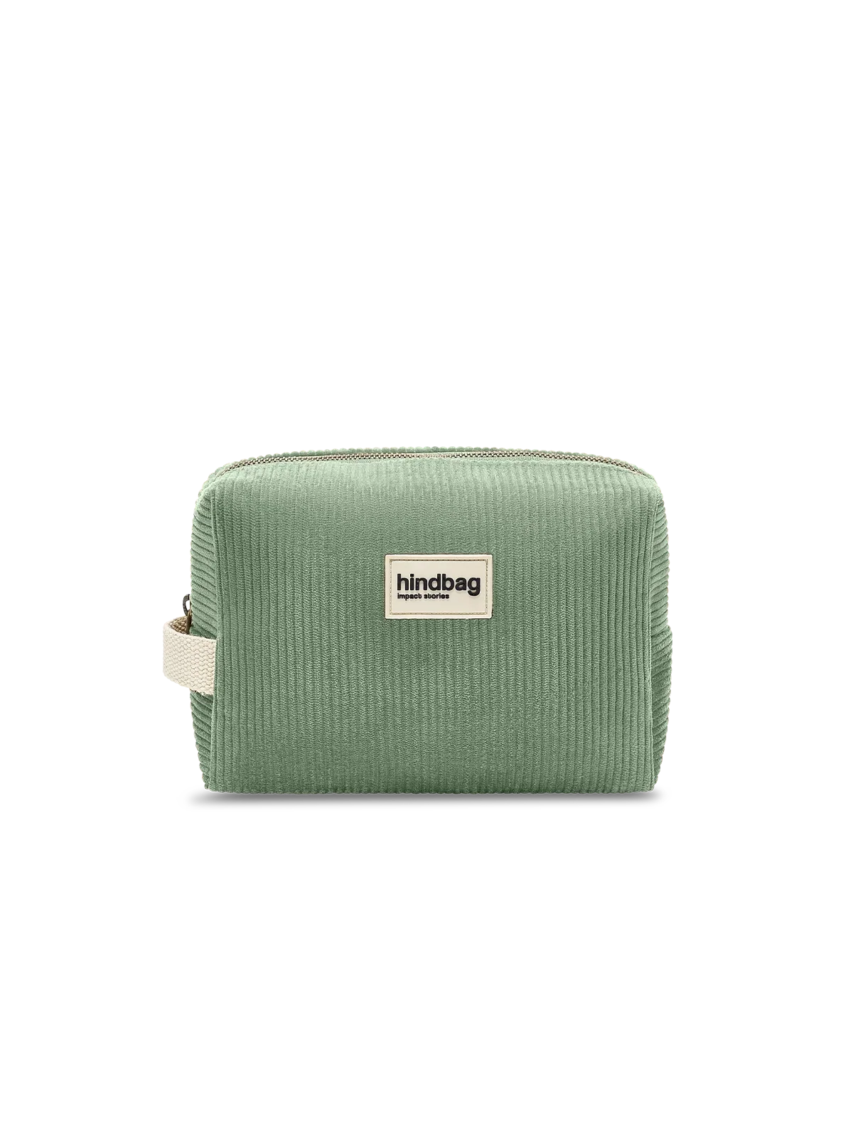 Leon Mint Green Corduroy Toiletry Bag