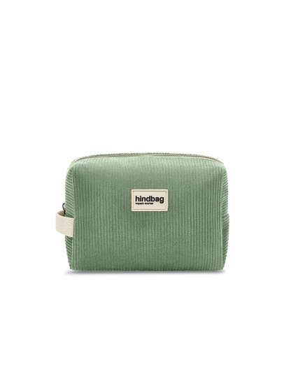 Leon Mint Green Corduroy Toiletry Bag