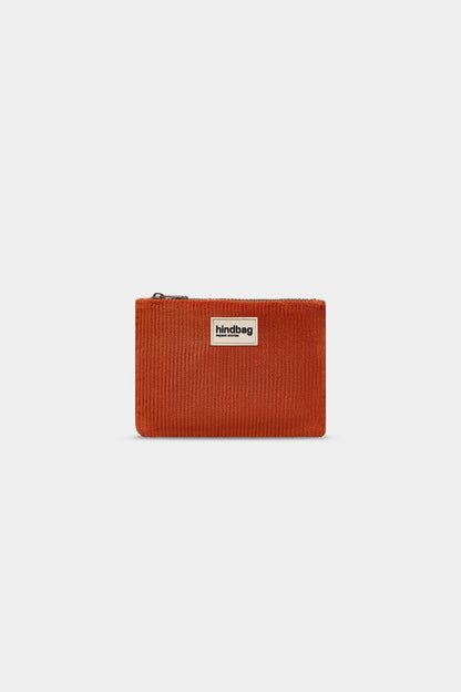 Lou Brick Corduroy Pouch
