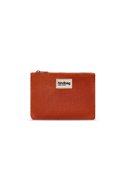 Lou Brick Corduroy Pouch