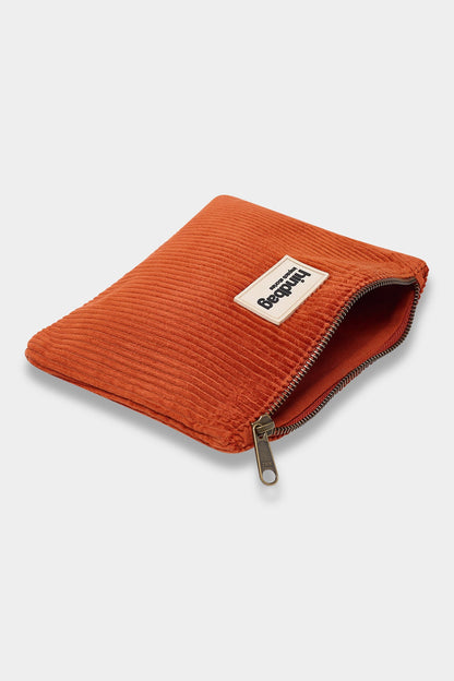 Lou Brick Corduroy Pouch