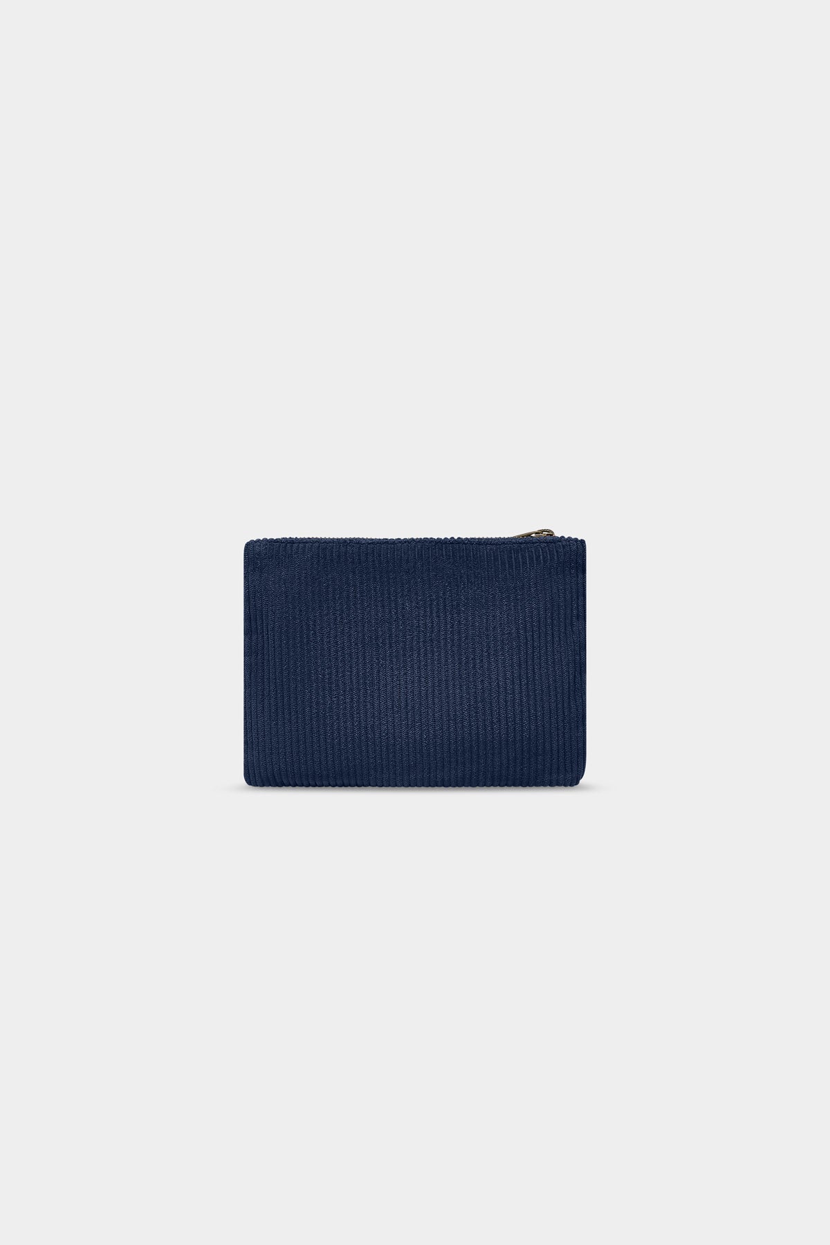 Lou Navy Corduroy Pouch
