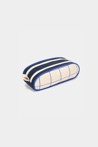 Malo Tricolor Check Pencil Case
