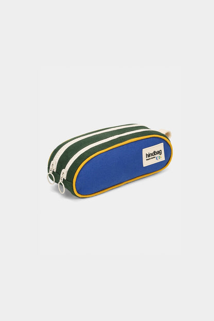 Malo Tricolor Electric Blue Pencil Case