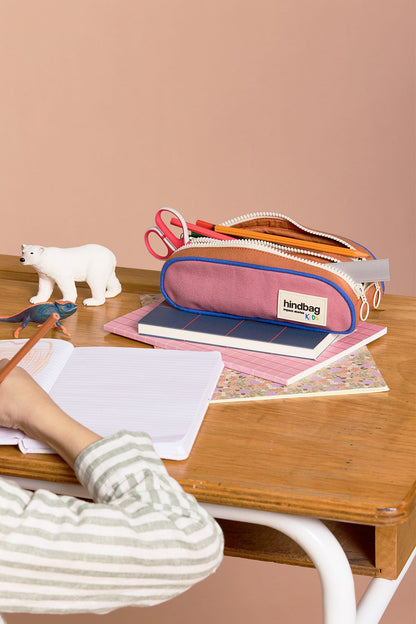 Malo Tricolore Blush Pink Pencil Case