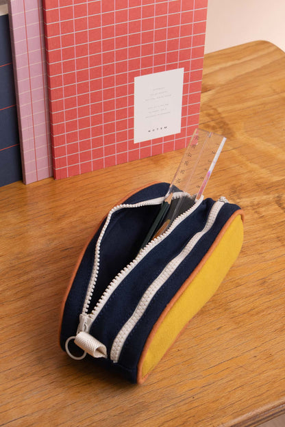 Malo Tricolor Sage Pencil Case