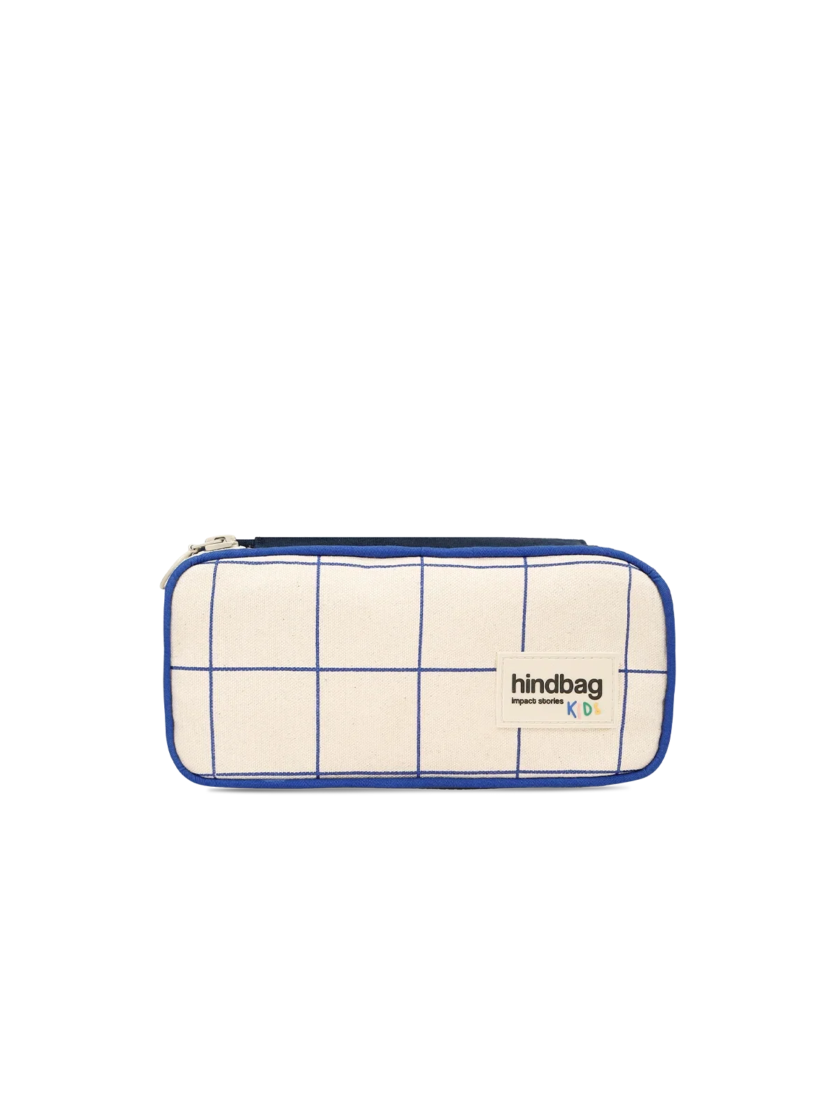 Max Tricolor Checkered Pencil Case