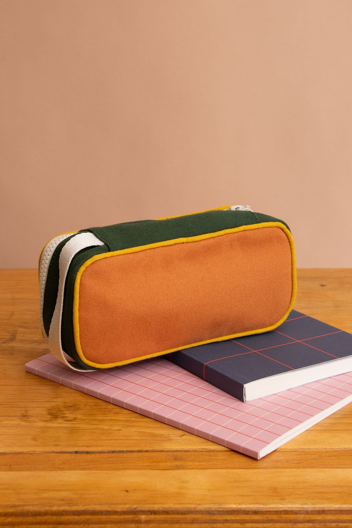 Max Tricolore Electric Blue Pencil Case
