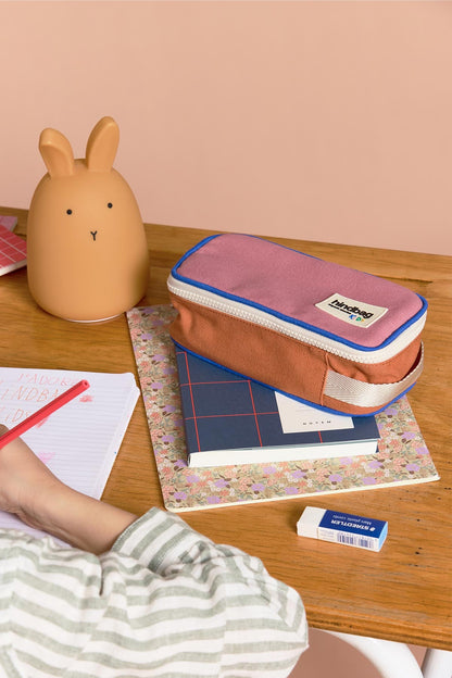 Max Tricolore Blush Pink Pencil Case
