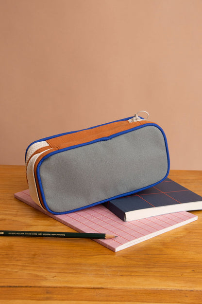 Max Tricolore Blush Pink Pencil Case