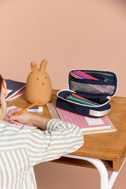 Max Tricolor Sage Pencil Case