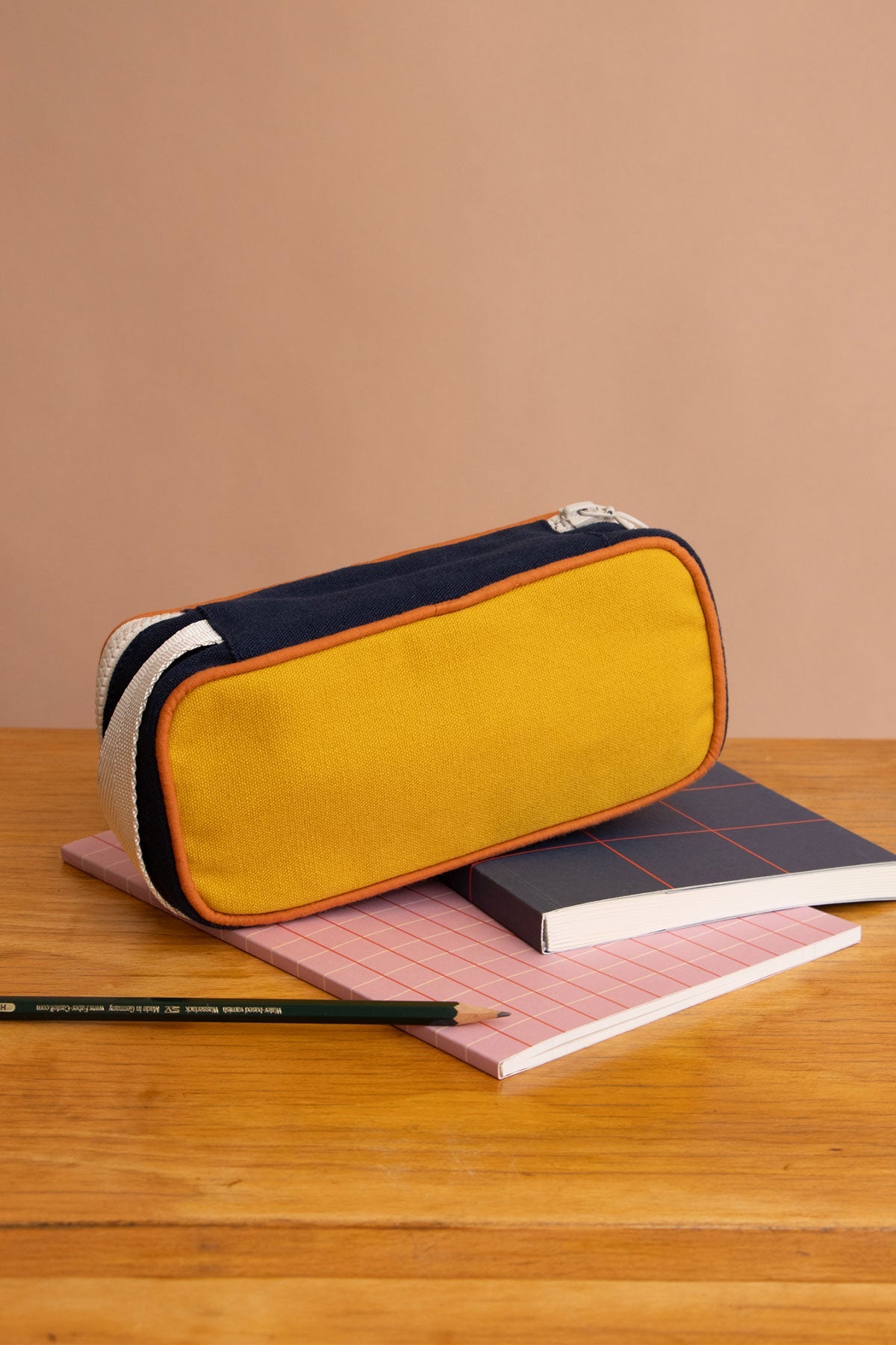 Max Tricolor Sage Pencil Case