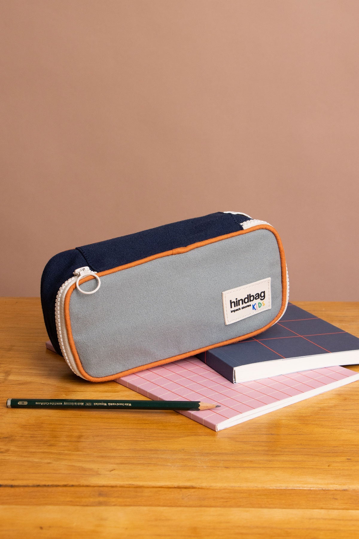 Max Tricolor Sage Pencil Case