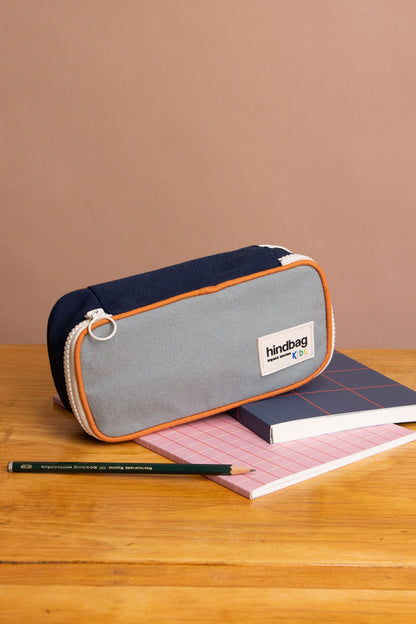 Max Tricolor Sage Pencil Case