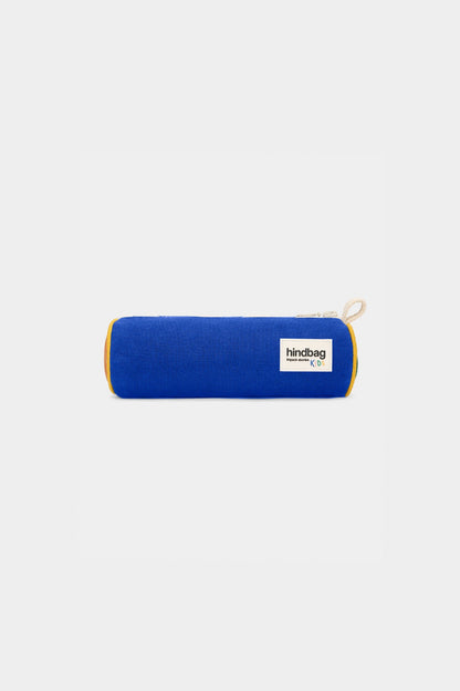 Mia Tricolor Electric Blue Pencil Case