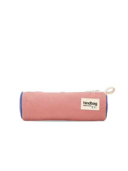 Mia Tricolor Pencil Case Blush Pink
