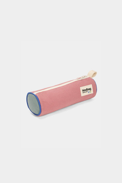 Mia Tricolor Pencil Case Blush Pink
