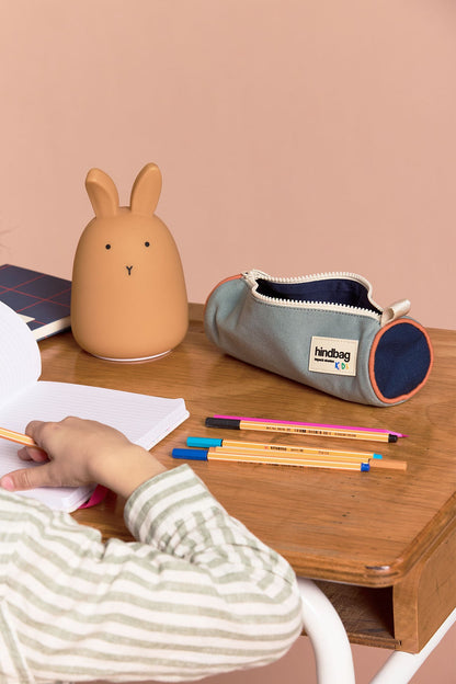 Mia Tricolor Sage Pencil Case