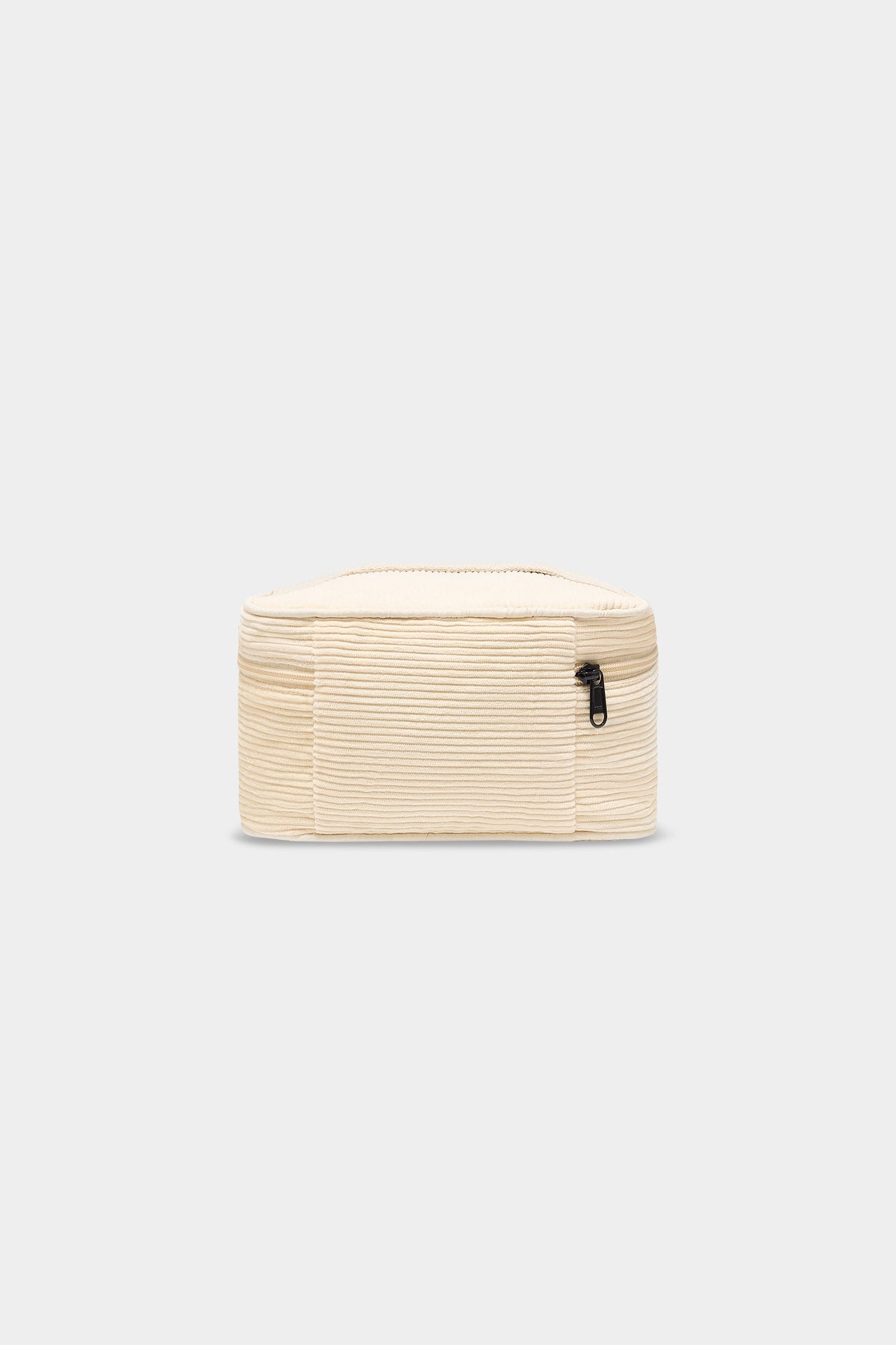 Gaspard cream corduroy Toiletry bag
