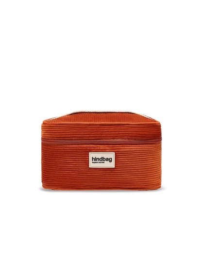 Gaspard Brick Corduroy Vanity Case