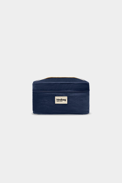 Gaspard Navy Corduroy Vanity Case