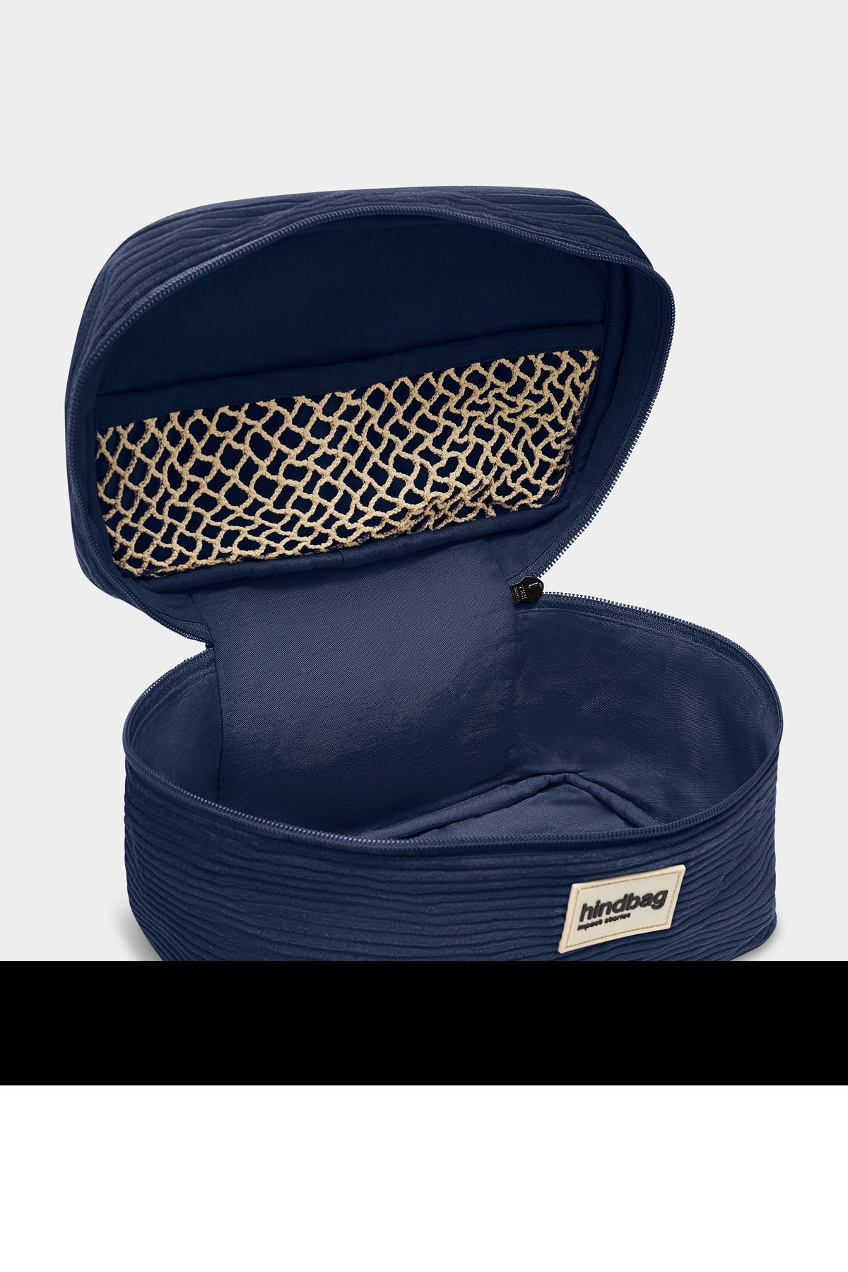 Gaspard Navy Corduroy Vanity Case