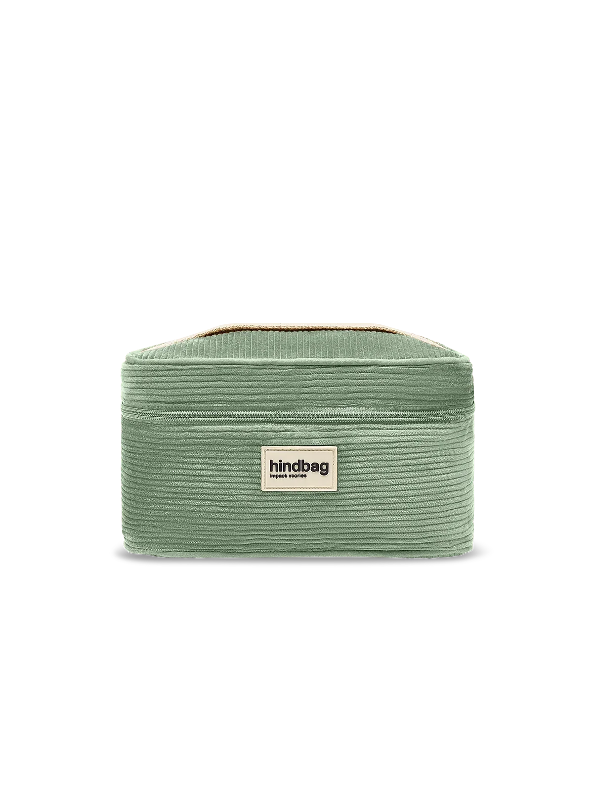 Gaspard Mint Green Corduroy Vanity Case