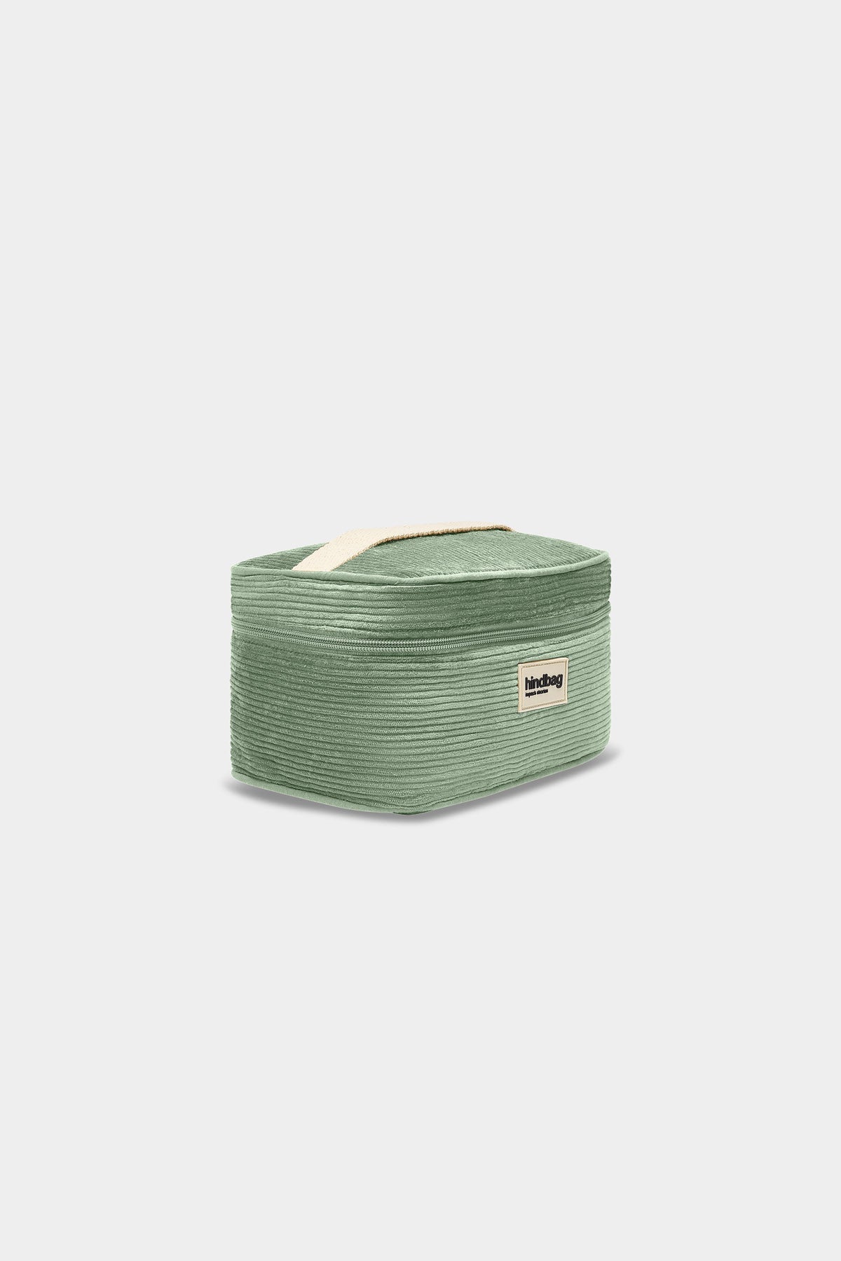 Gaspard Mint Green Corduroy Vanity Case