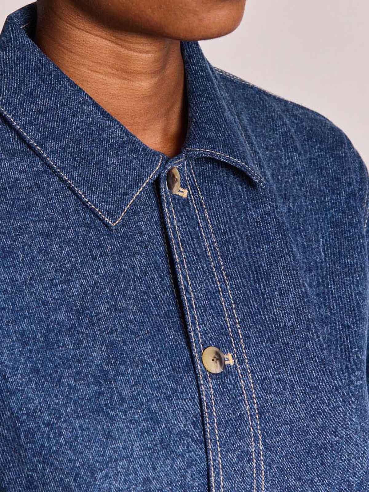 Marcel denim blue unisex jacket
