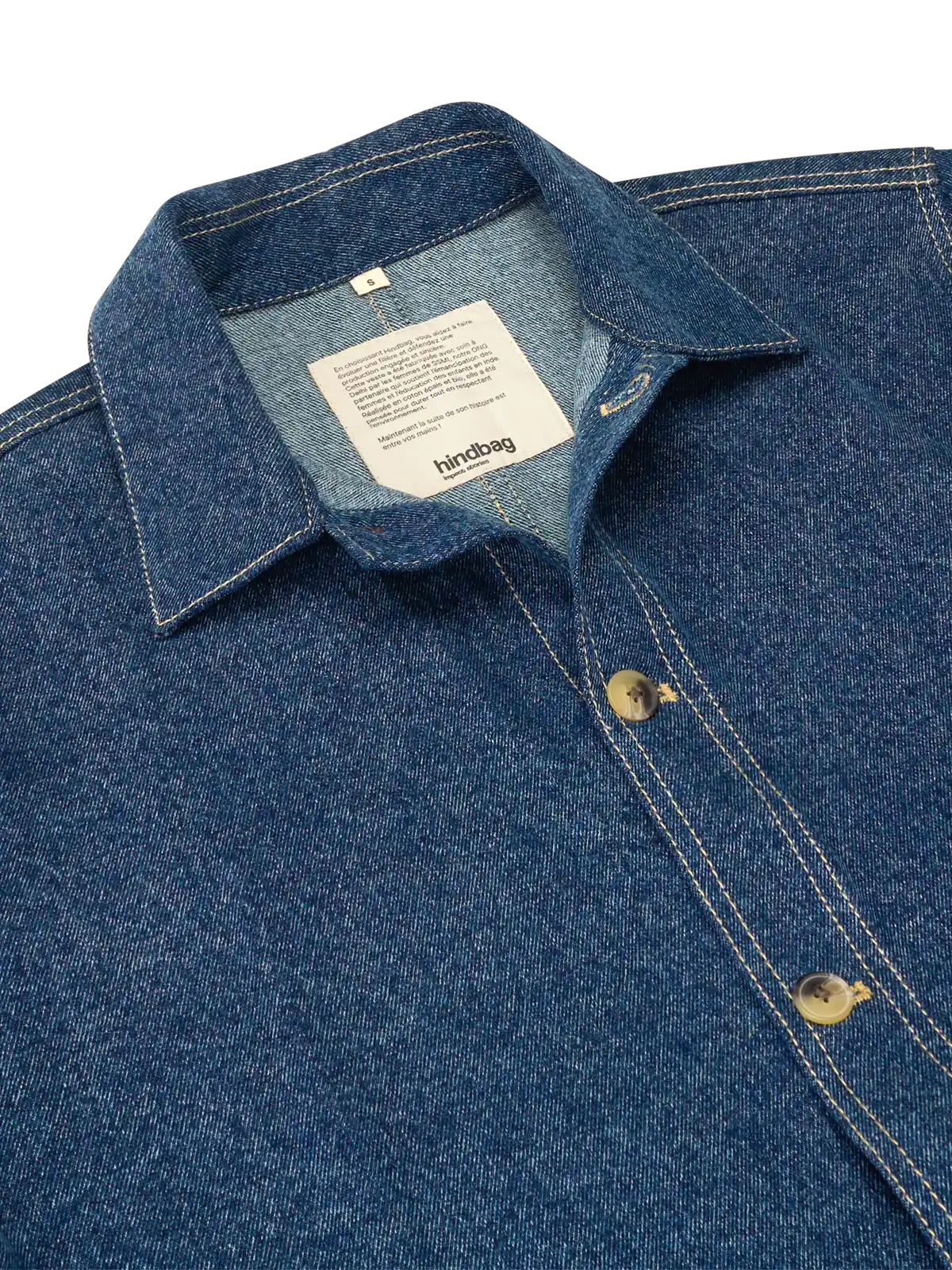 Marcel denim blue unisex jacket