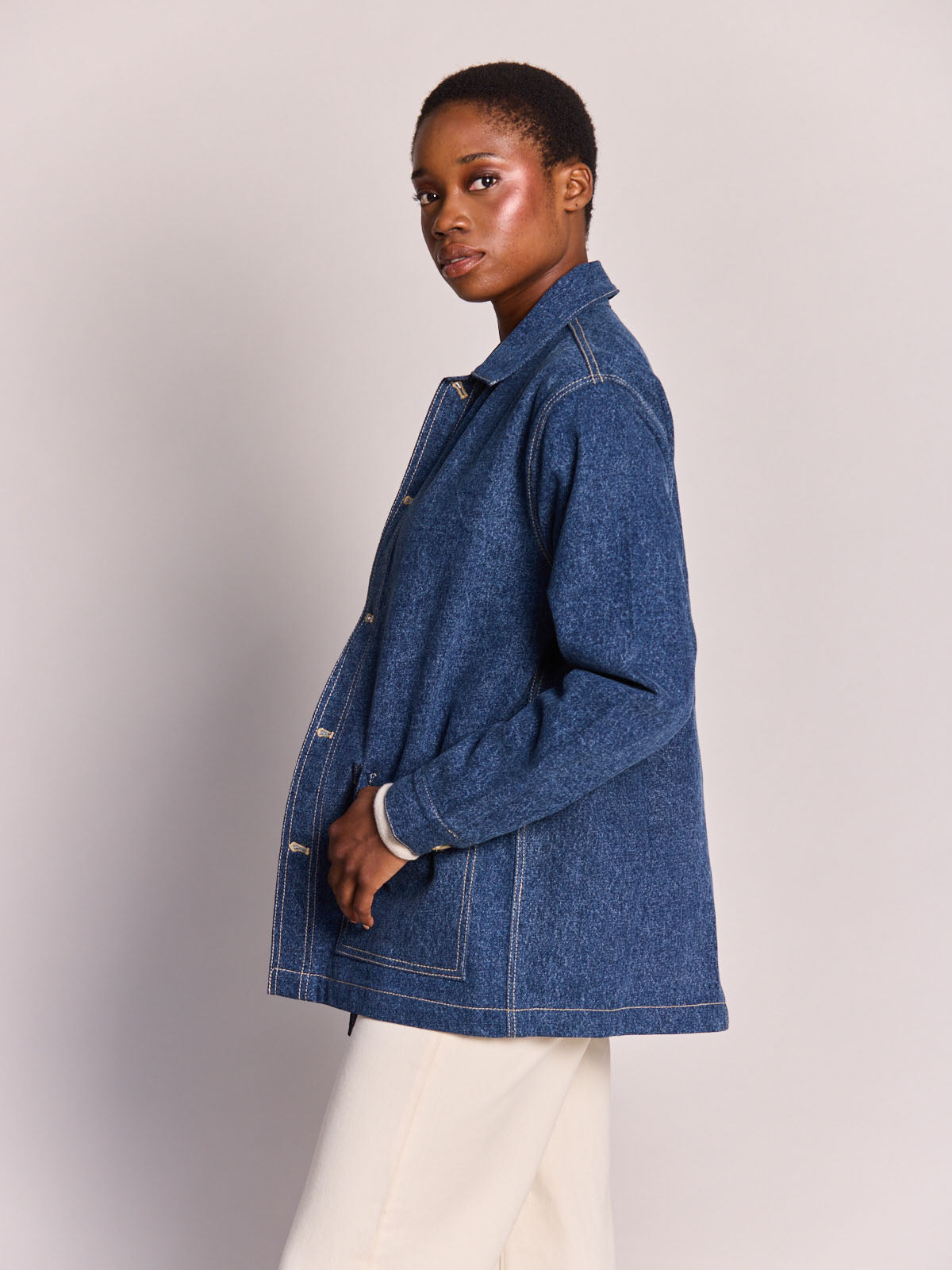 Marcel denim blue unisex jacket