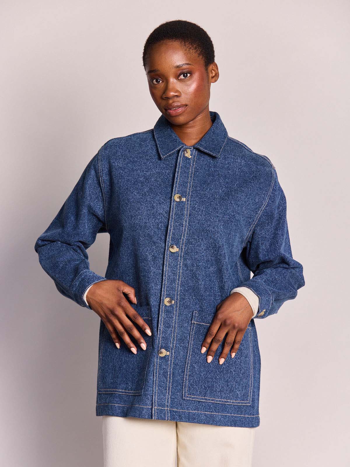 Marcel denim blue unisex jacket